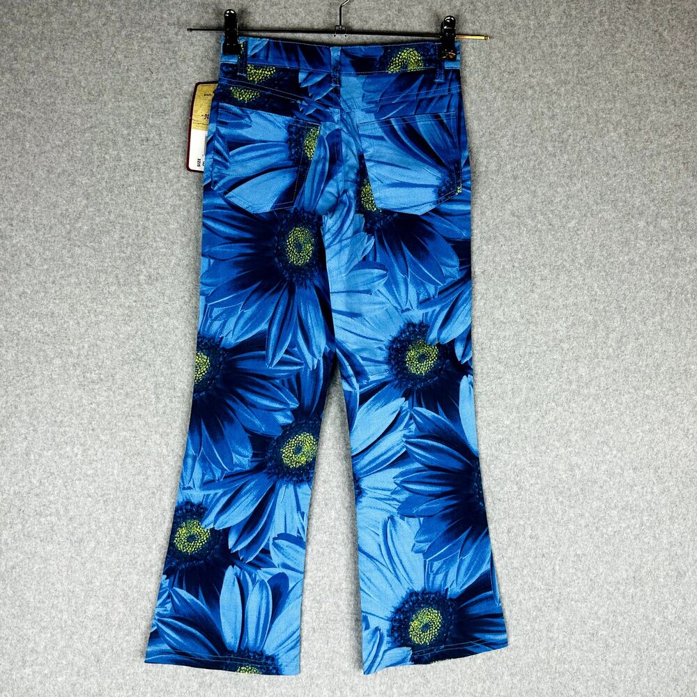 New Route 66 Girls Sz 8 Bootcut Jeans Floral‎ Stretch Pockets NWT - Picture 5 of 7